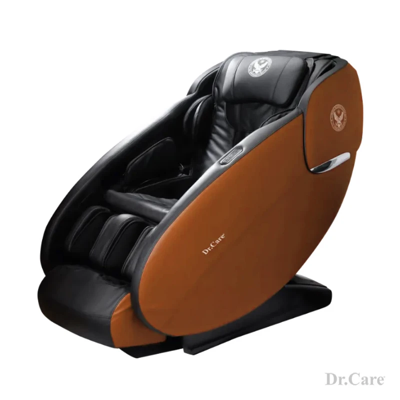 MC933 brown exterior with black interior full body massage chair