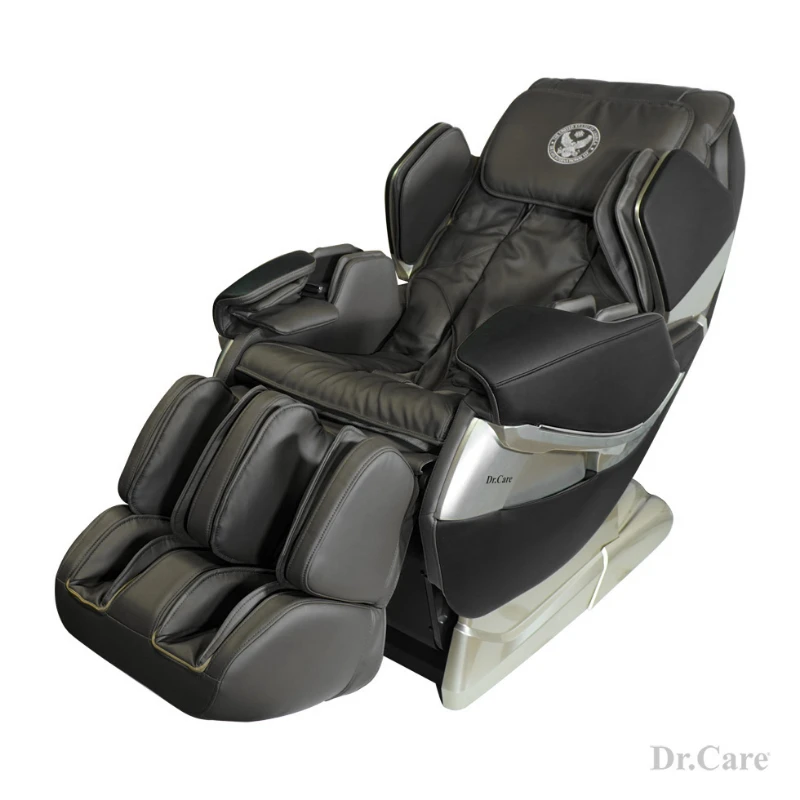 Atoz MC819 silver panels with black interior full body massage chair