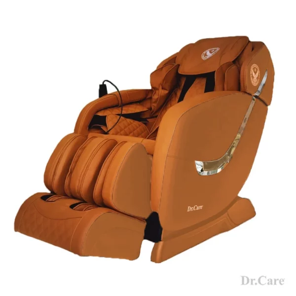 GF838 brown exterior with brown interior full body massage chair