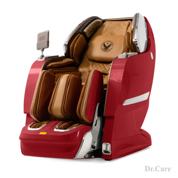 DR-XR 929S XREAL massage chair red brown interior
