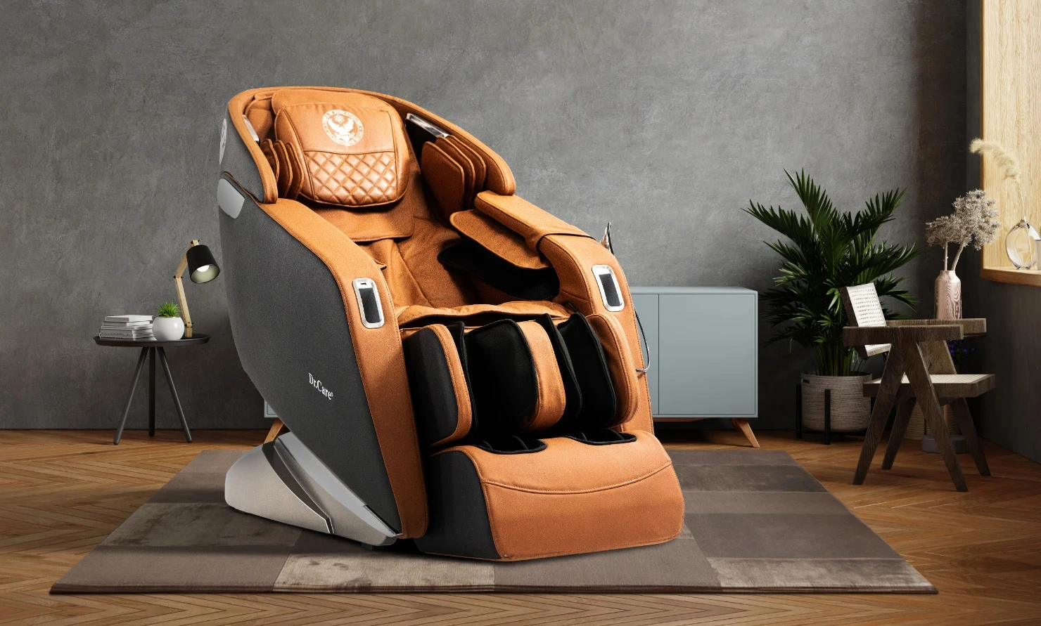 feature dr-xr 923s black with orange interior in living room