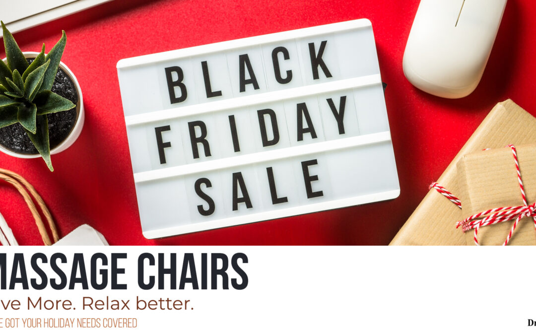 Black Friday Massage Chair sale